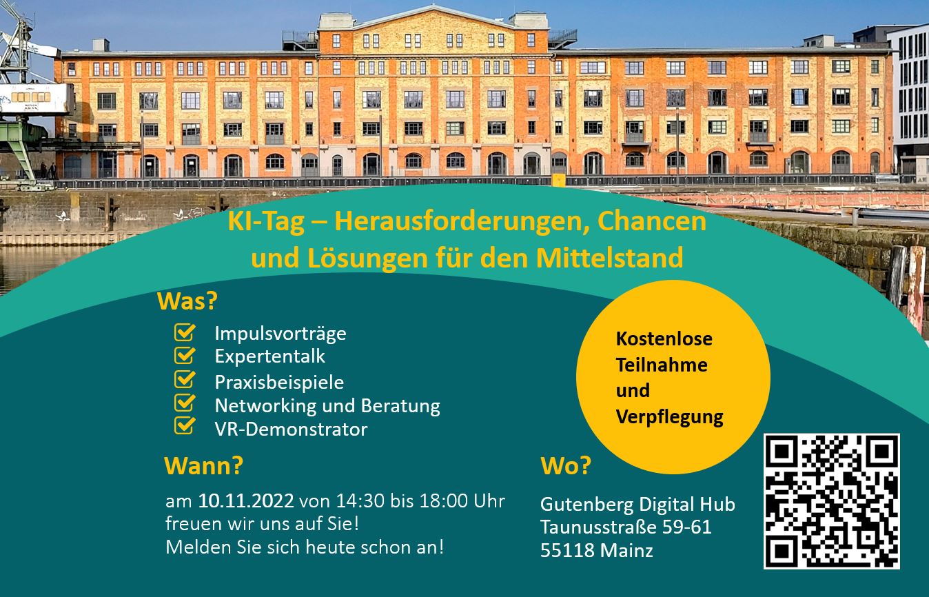 KI-Tag – Herausforderungen, Chancen und Lösungen für den Mittelstand