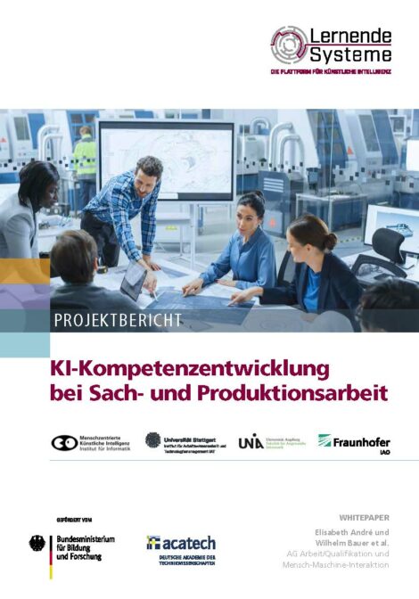 KI-Kompetenzentwicklung bei Sach- und Produktionsarbeit