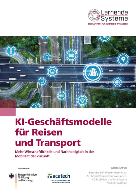KI-Geschäftsmodelle für Reisen und Transport – Mehr Wirtschaftlichkeit und Nachhaltigkeit in der Mobilität der Zukunft